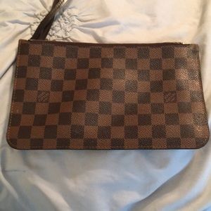 AUTHENTIC Louis Vuitton Large wristlet